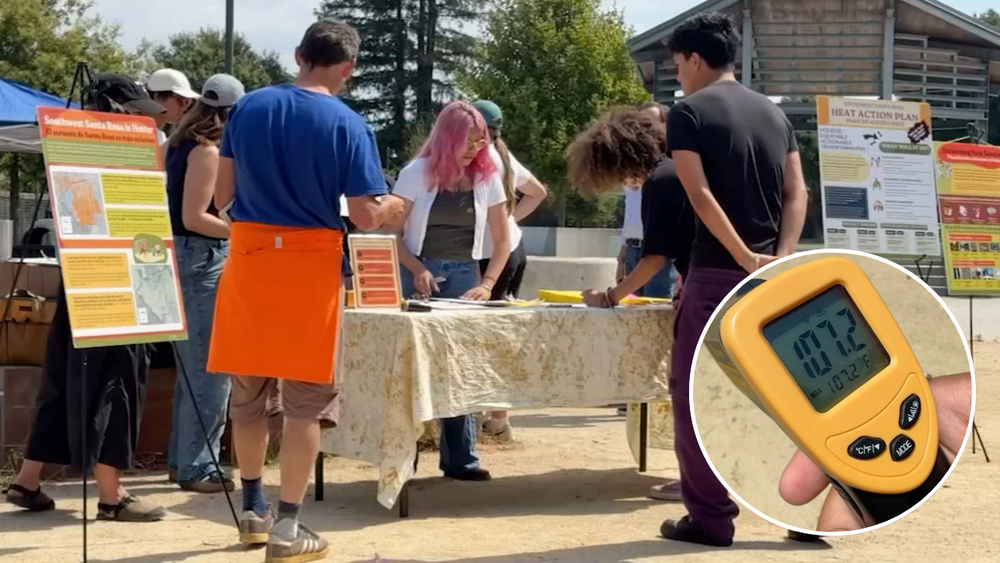 Santa Rosa residents use science to help fight extreme summer temps