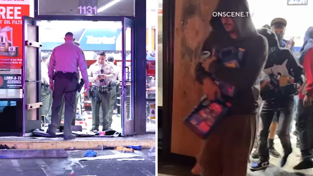 East LA AutoZone ransacked again amid 2nd street takeover in 24 hours