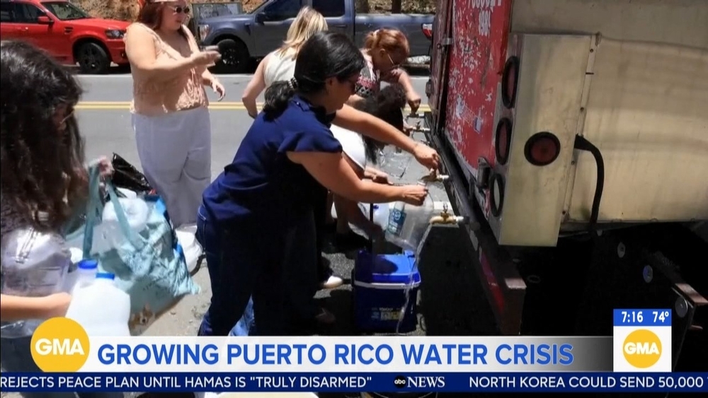 Puerto Rico working with federal agencies on water crisis