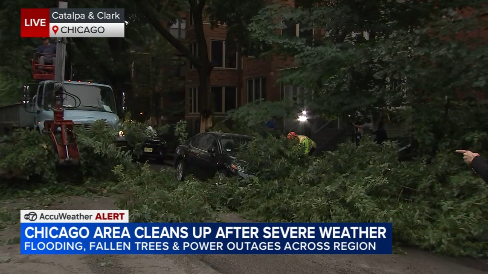 Chicago Storms Leave 530K Without Power as Recovery Effort Continues