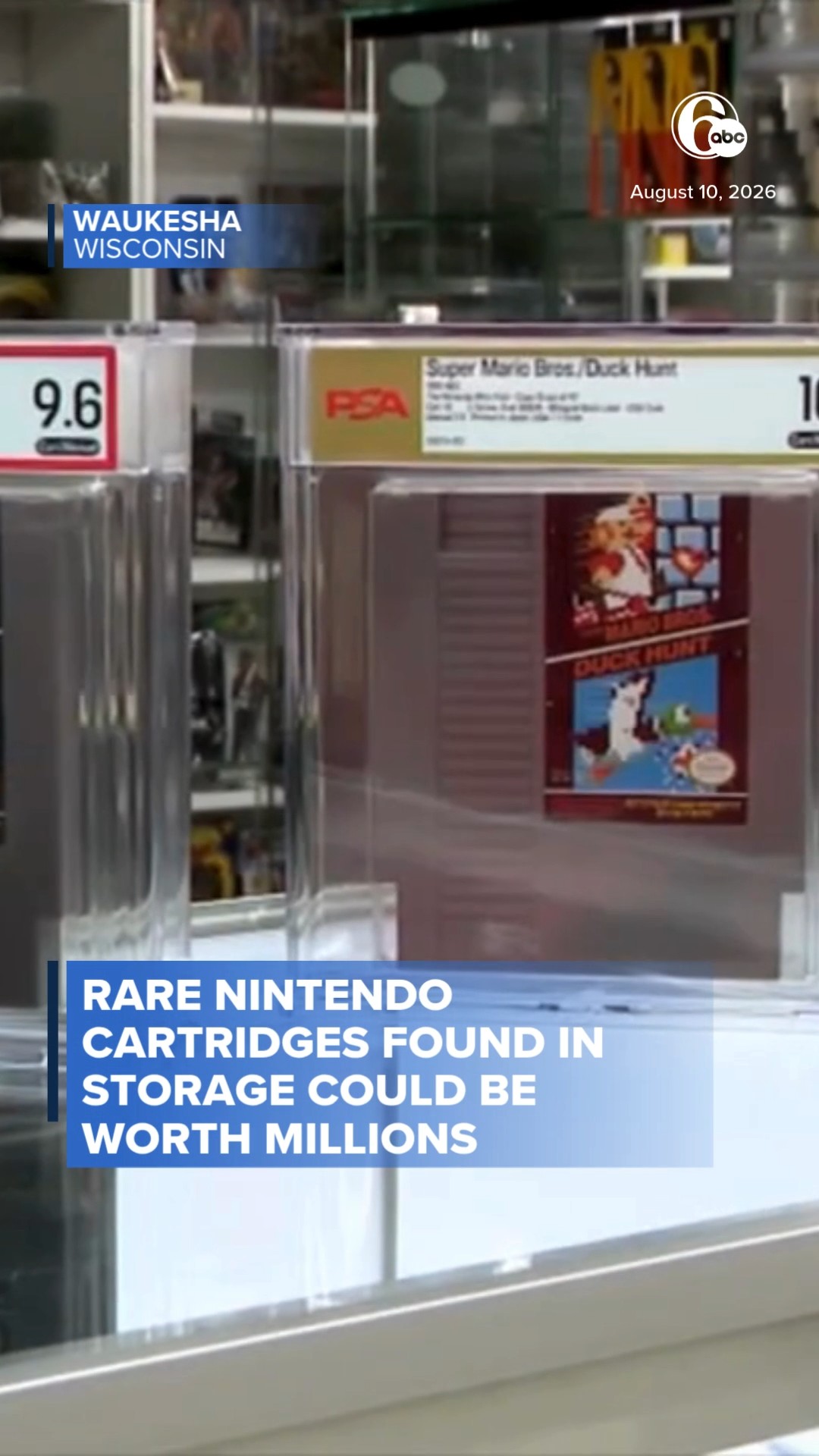 Rare Nintendo cartridges found in storage could be worth millions