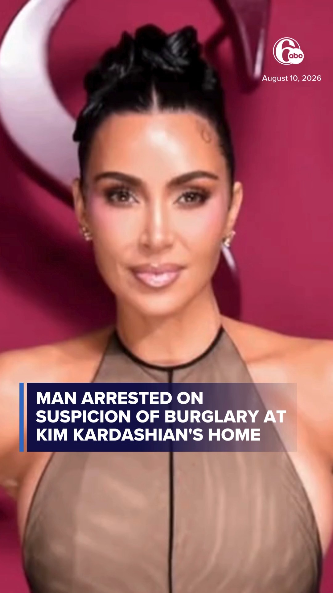 Man arrested after Kim Kardashian's home was broken into