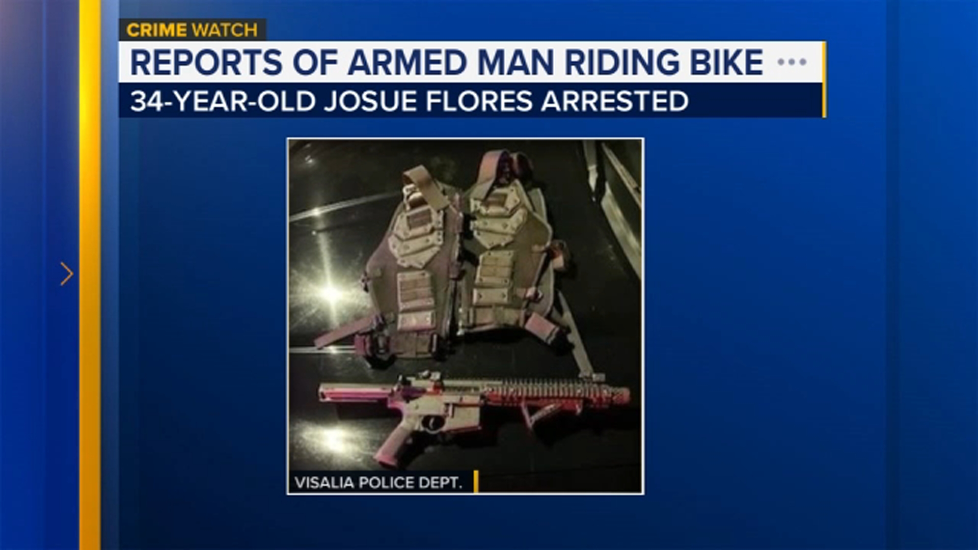 Visalia man arrested after reports of carrying BB gun, police say