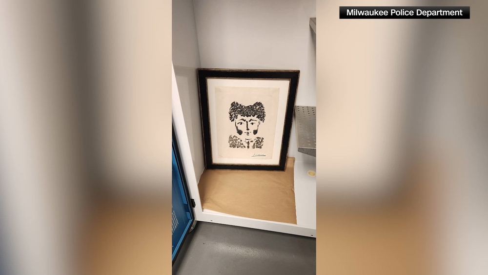Stolen Picasso print returned to Wisconsin police 8 years later
