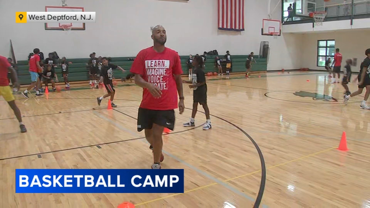 Former NBA player hosts elite basketball camp for kids in South Jersey
