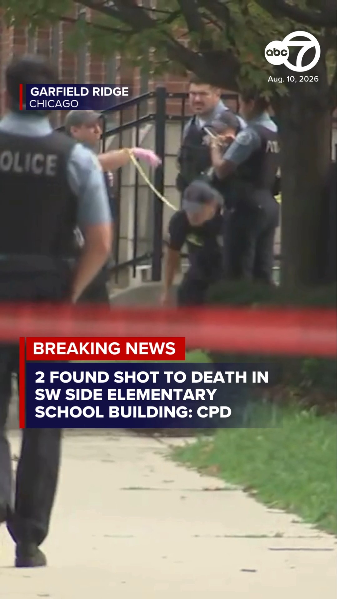 2 found shot to death at SW Side elementary school, CPD says
