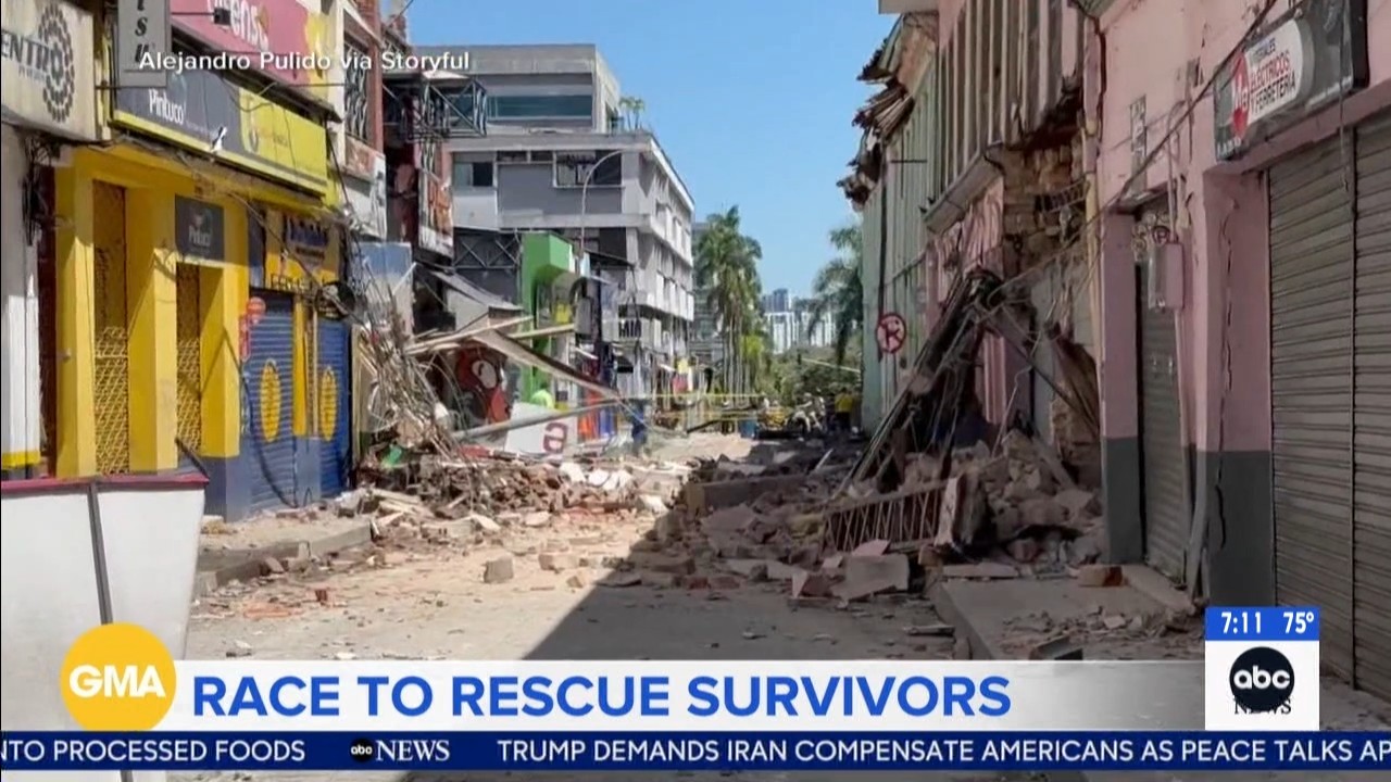 Colombia searches for missing after earthquake kills more than 100