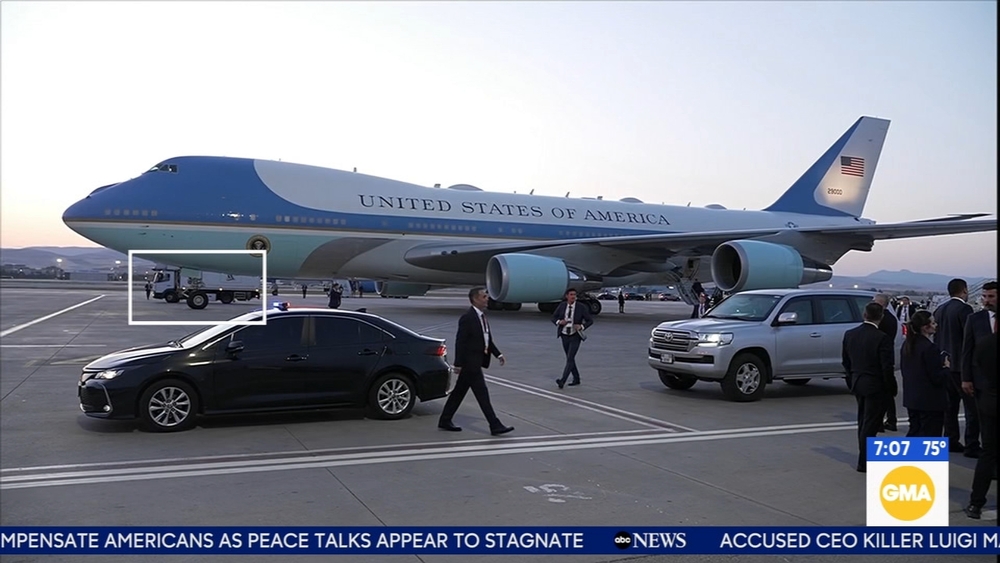 Trump reportedly used catering truck to sneak off Air Force One amid Iranian threats