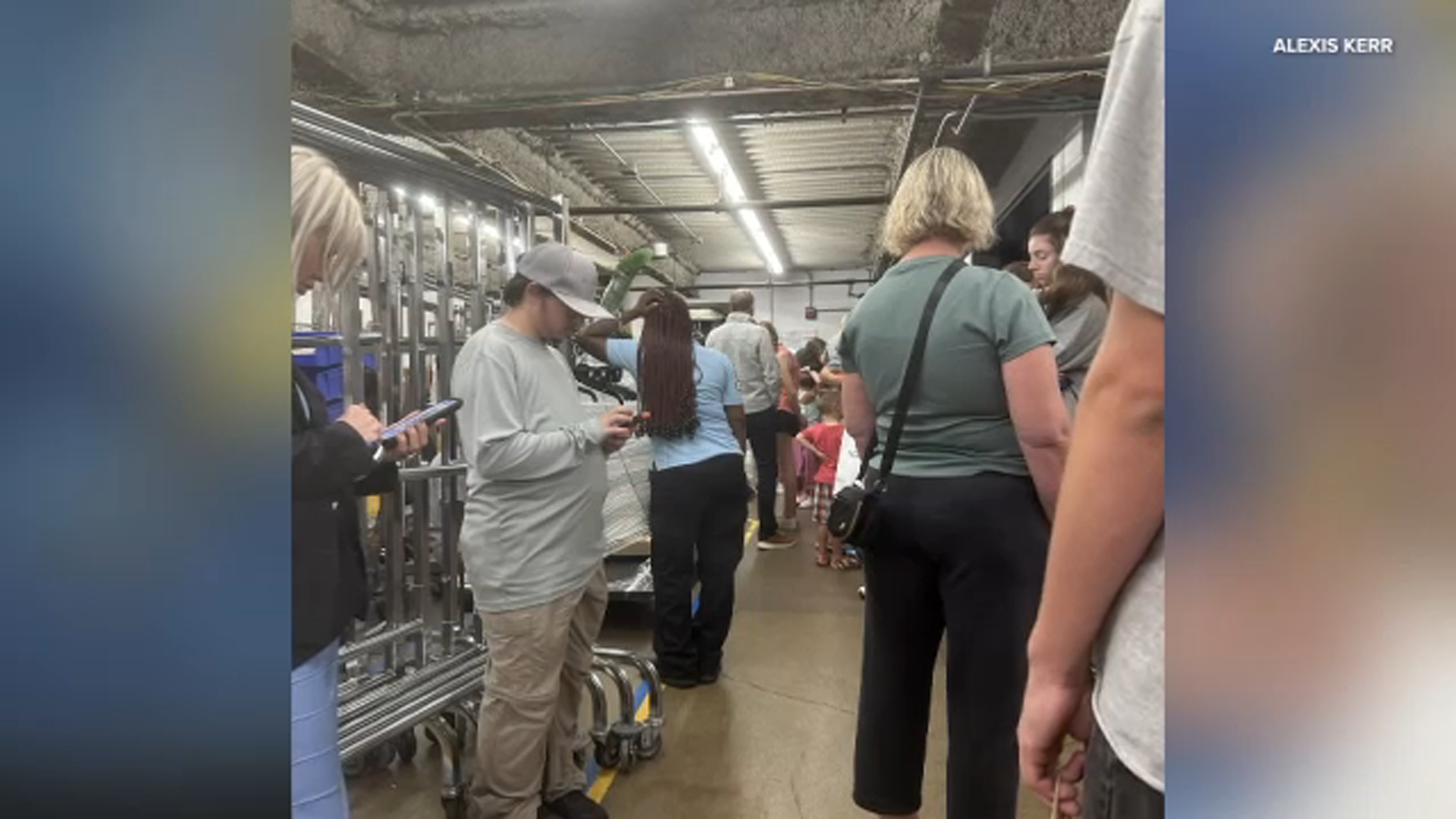 Shoppers at Nordstrom in Oak Brook were sent to the basement for shelter.