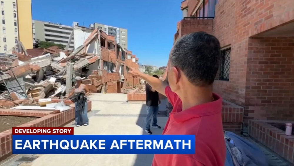 Colombia searches for its missing after a powerful earthquake