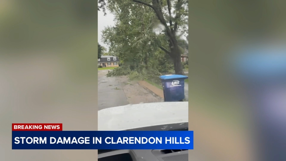 Strong storms cause destruction across Chicago area - Tuesday, Aug. 11, 2026