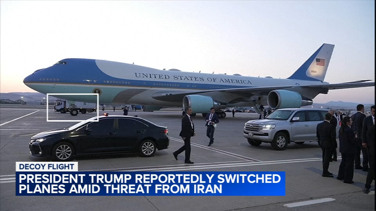 Trump reportedly used catering truck to sneak off Air Force One amid Iranian threats