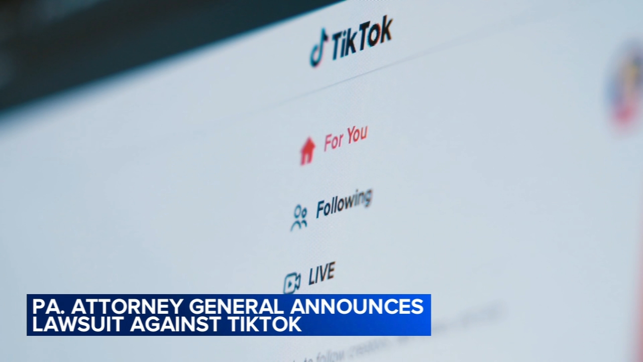 Pa. Attorney General announces lawsuit against TikTok; says site lacks safeguards for children