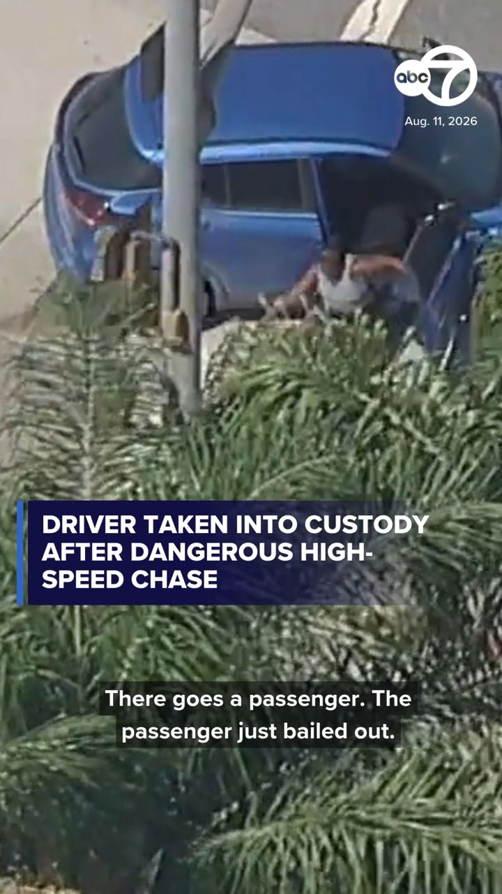 Driver taken into custody after high-speed chase ends in Ontario