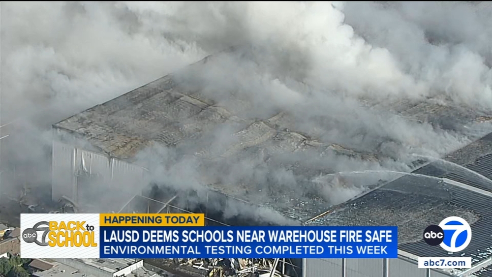 LAUSD report says schools near Boyle Heights warehouse are safe