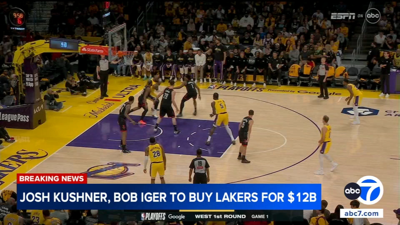 Bob Iger, Josh Kushner to buy Lakers for more than $12 billion