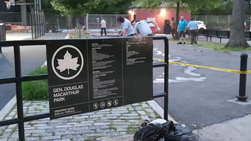 Girl loses fingers in firework blast; NYC Parks worker charged