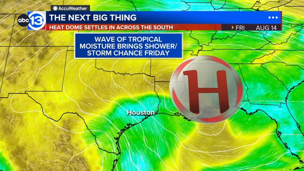 Rain chances drop off Wednesday and Thursday, climb up again Friday
