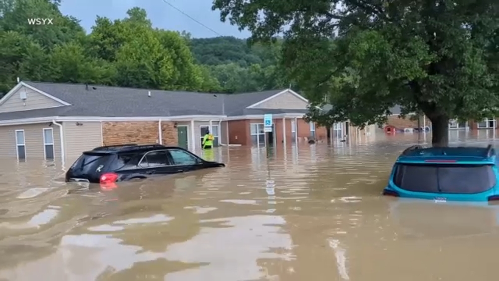 Severe storms across the Midwest