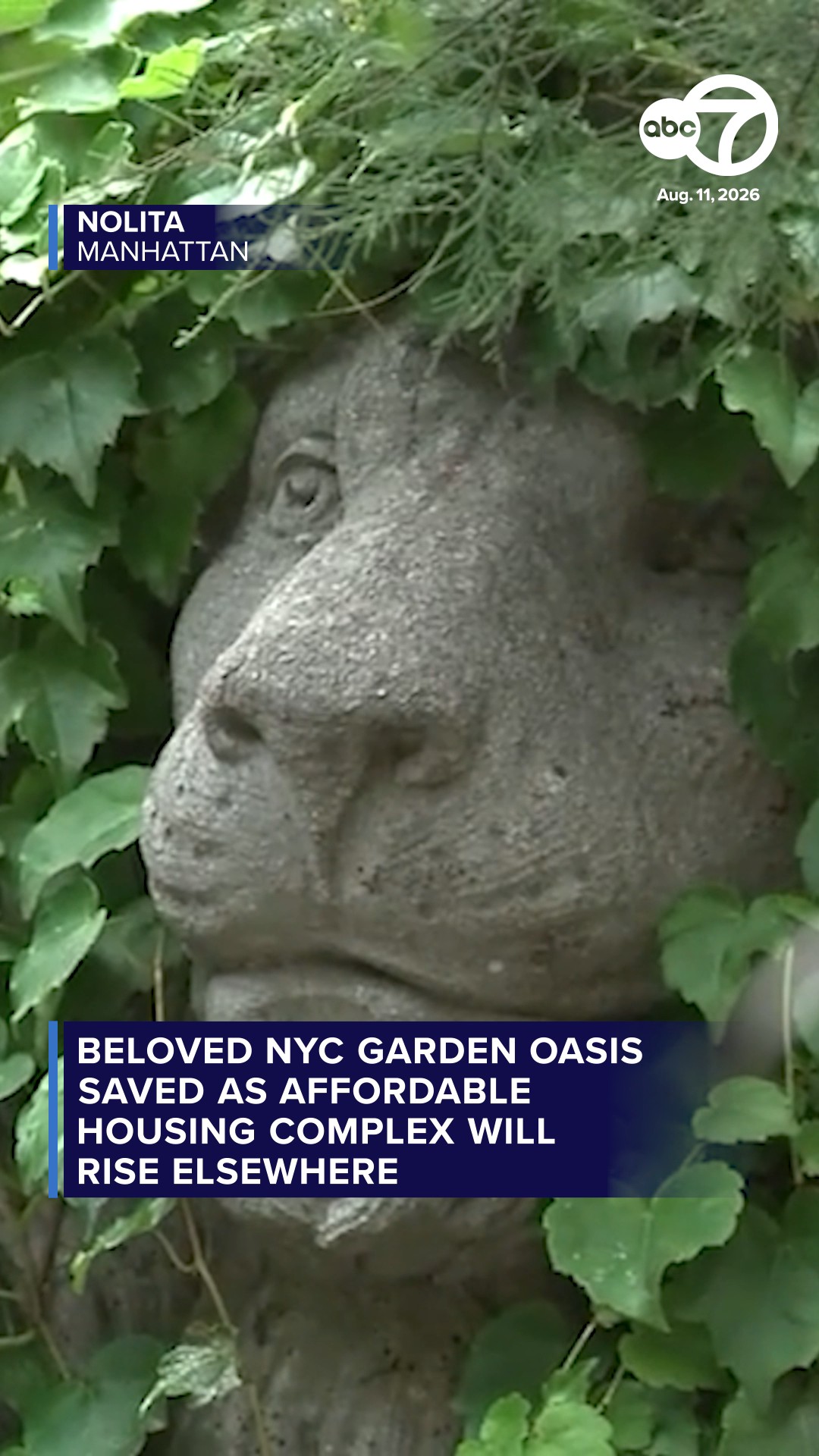 Beloved NYC garden saved as affordable housing will rise elsewhere