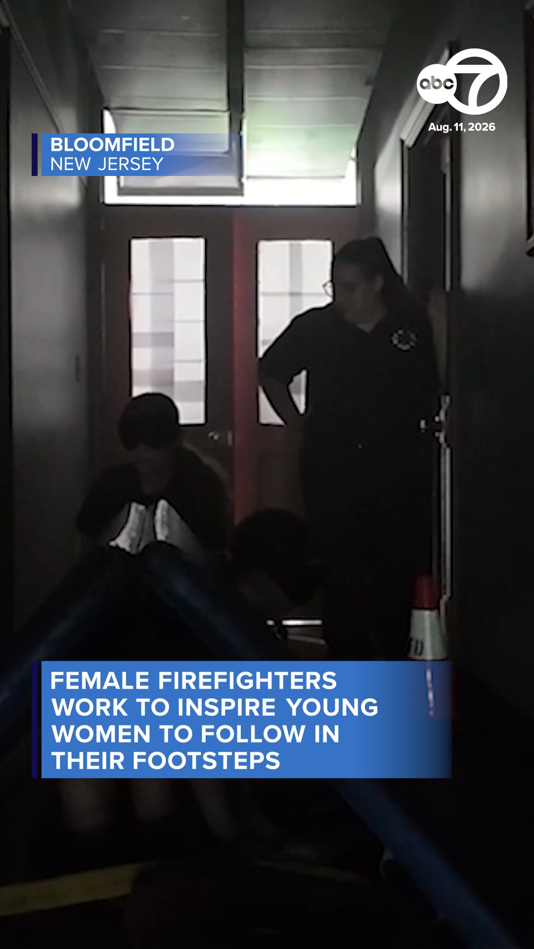 Female firefighters work to inspire young women to follow in footsteps