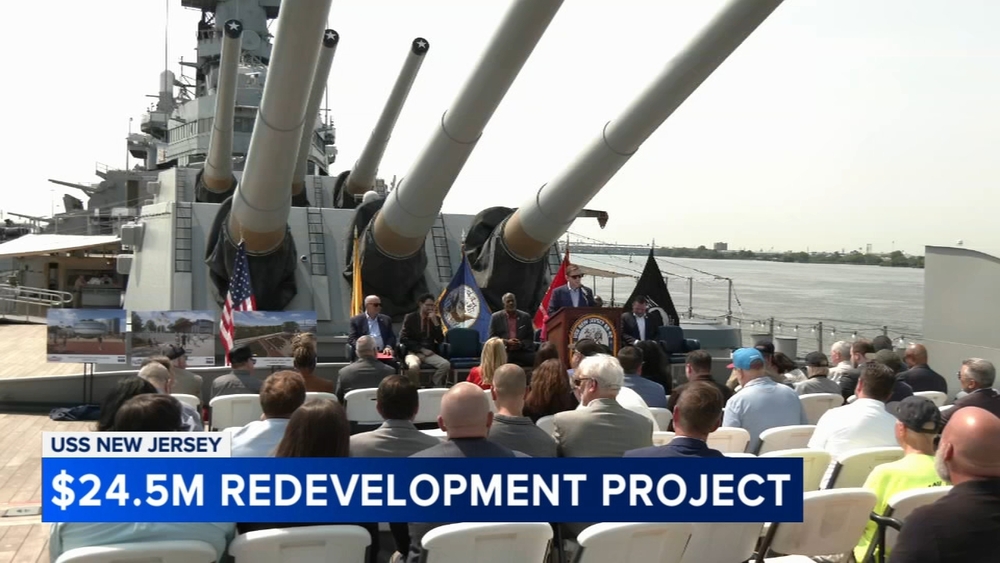 Funding will bring major upgrades to Battleship New Jersey in Camden