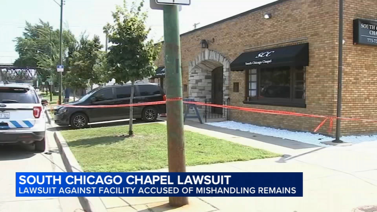 Chicago funeral home accused of mishandling dozens of bodies sued