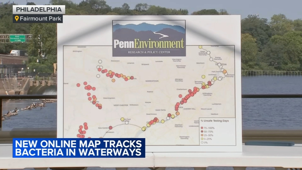 Philly-area waterways regularly test positive for bacteria: Report