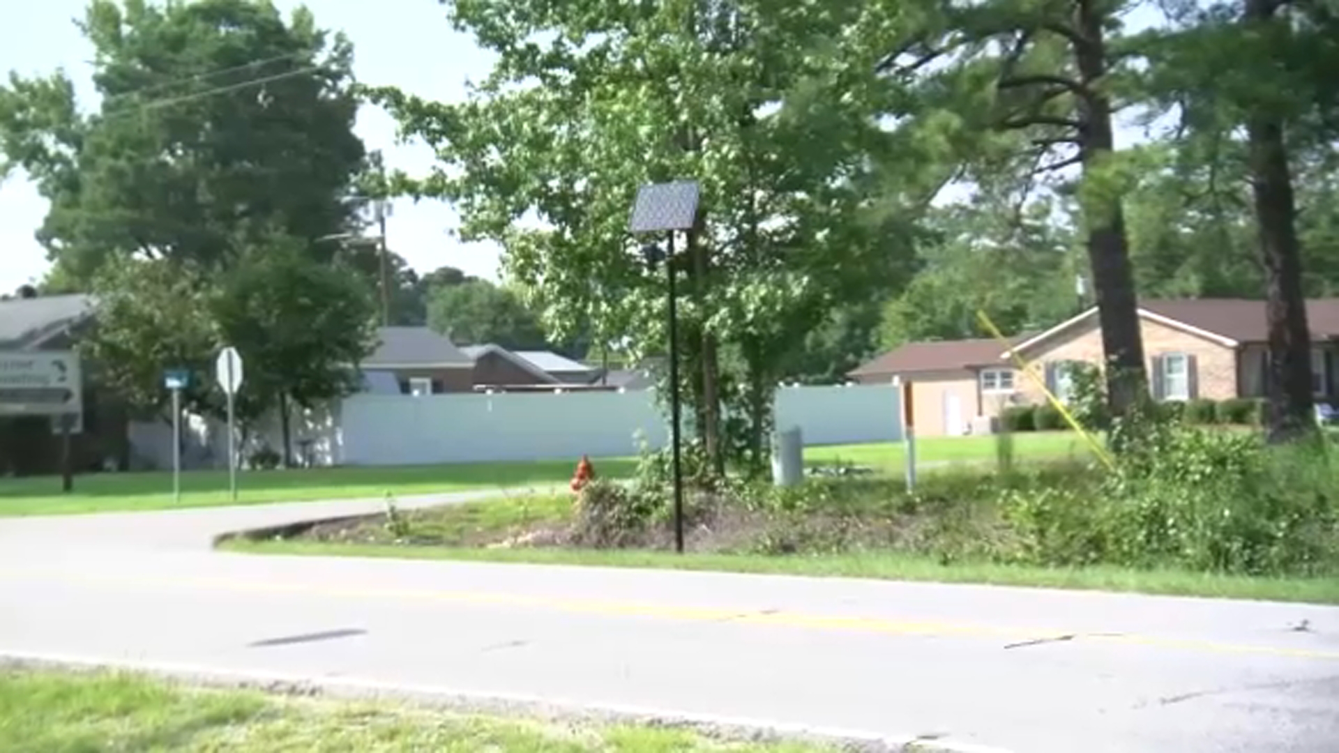 Flock Camera in Erwin, N.C. (Photo from August 12, 2026)
