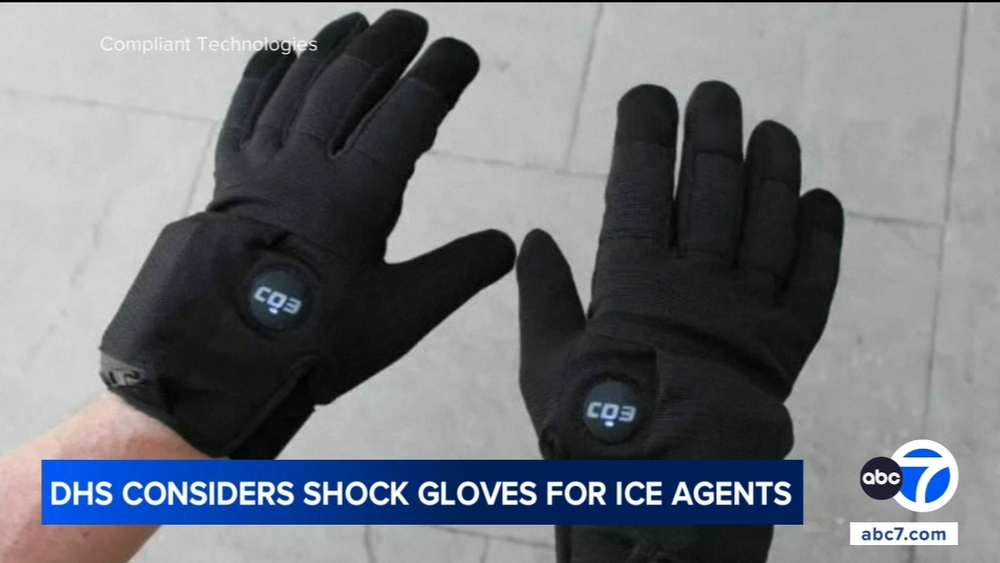 ICE to give officers gloves that can deliver painful electric shocks