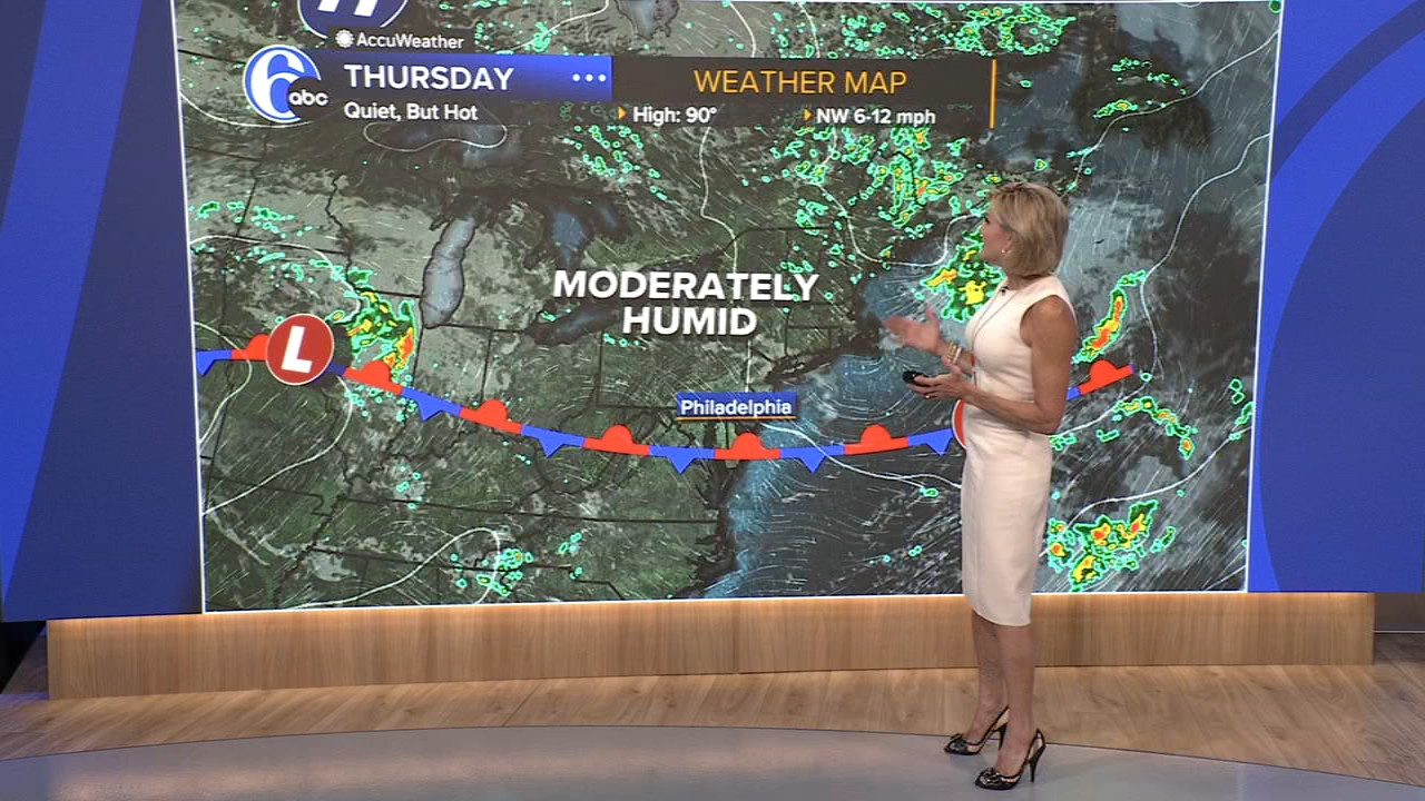 AccuWeather: Flirting near 90 the next couple days