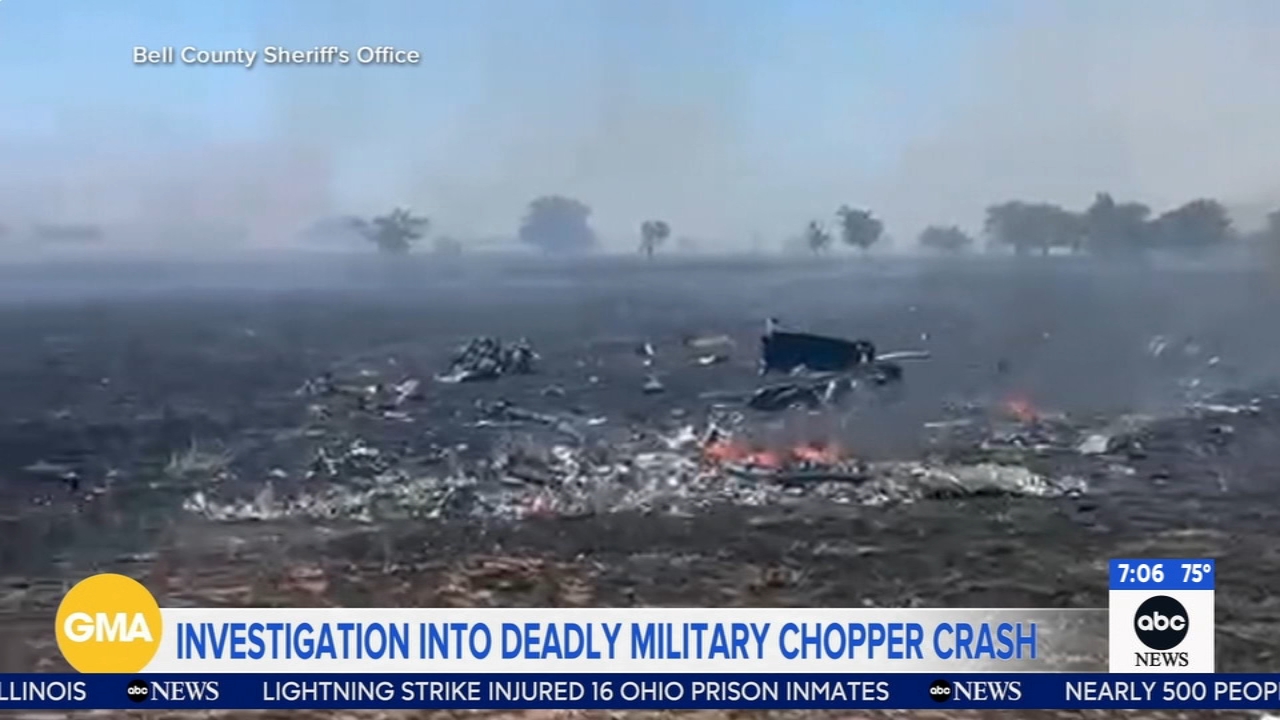 2 soldiers dead after Apache helicopter crashes in Texas: Army