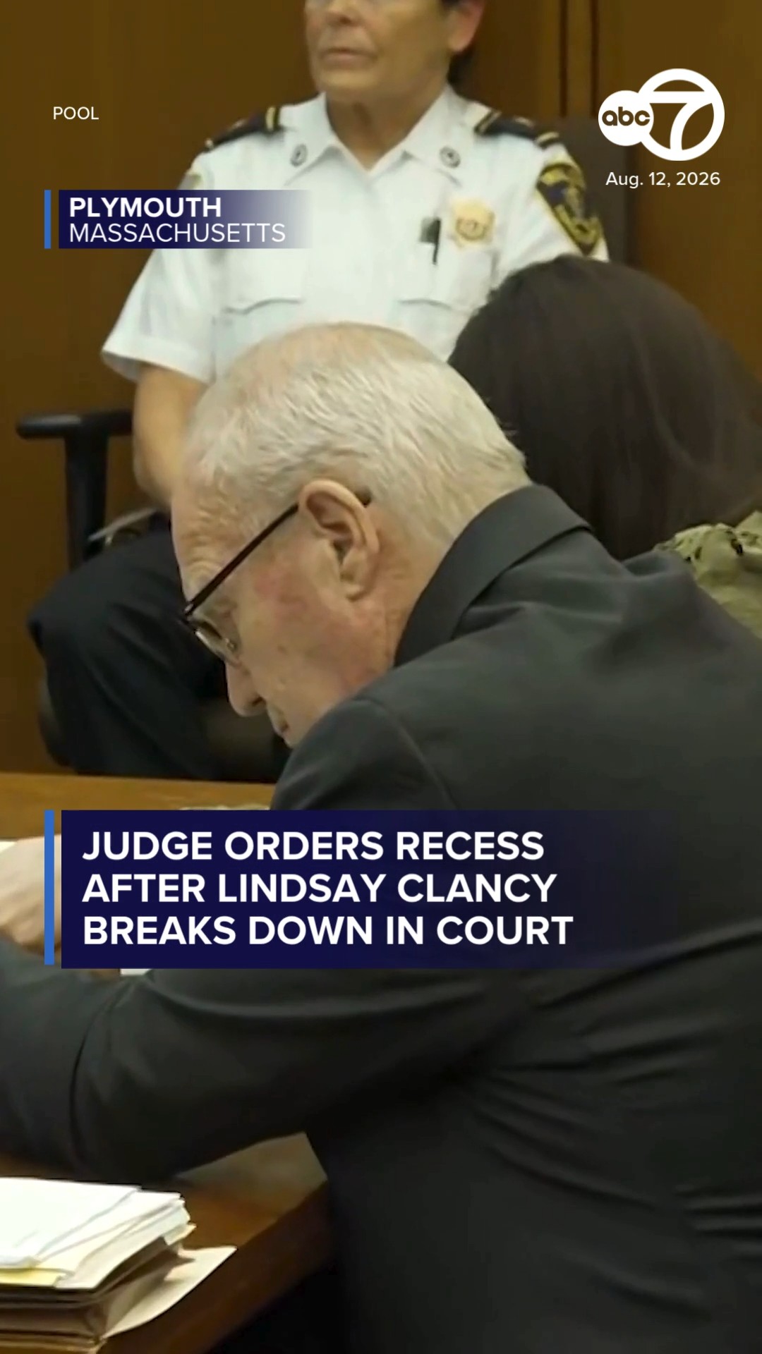 Lindsay Clancy breaks down crying during testimony about autopsies