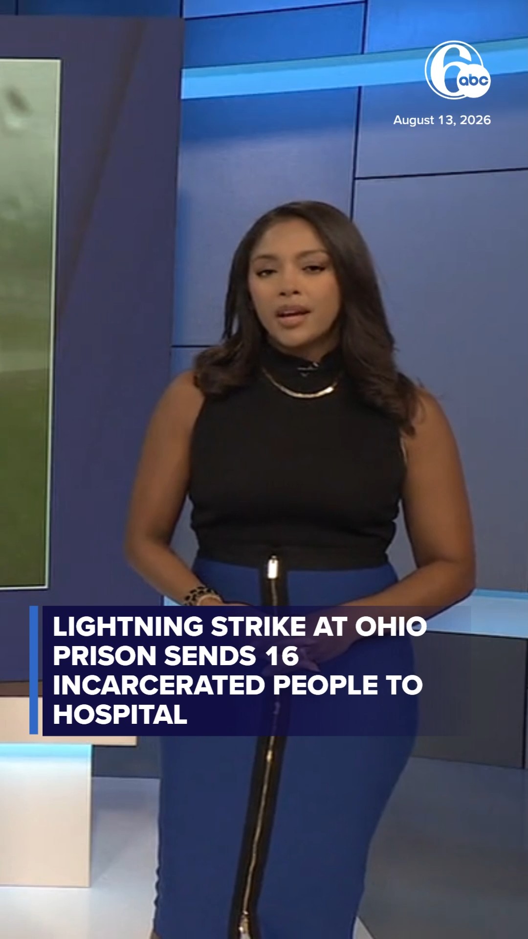 16 hospitalized after lighting strike at Ohio correctional facility