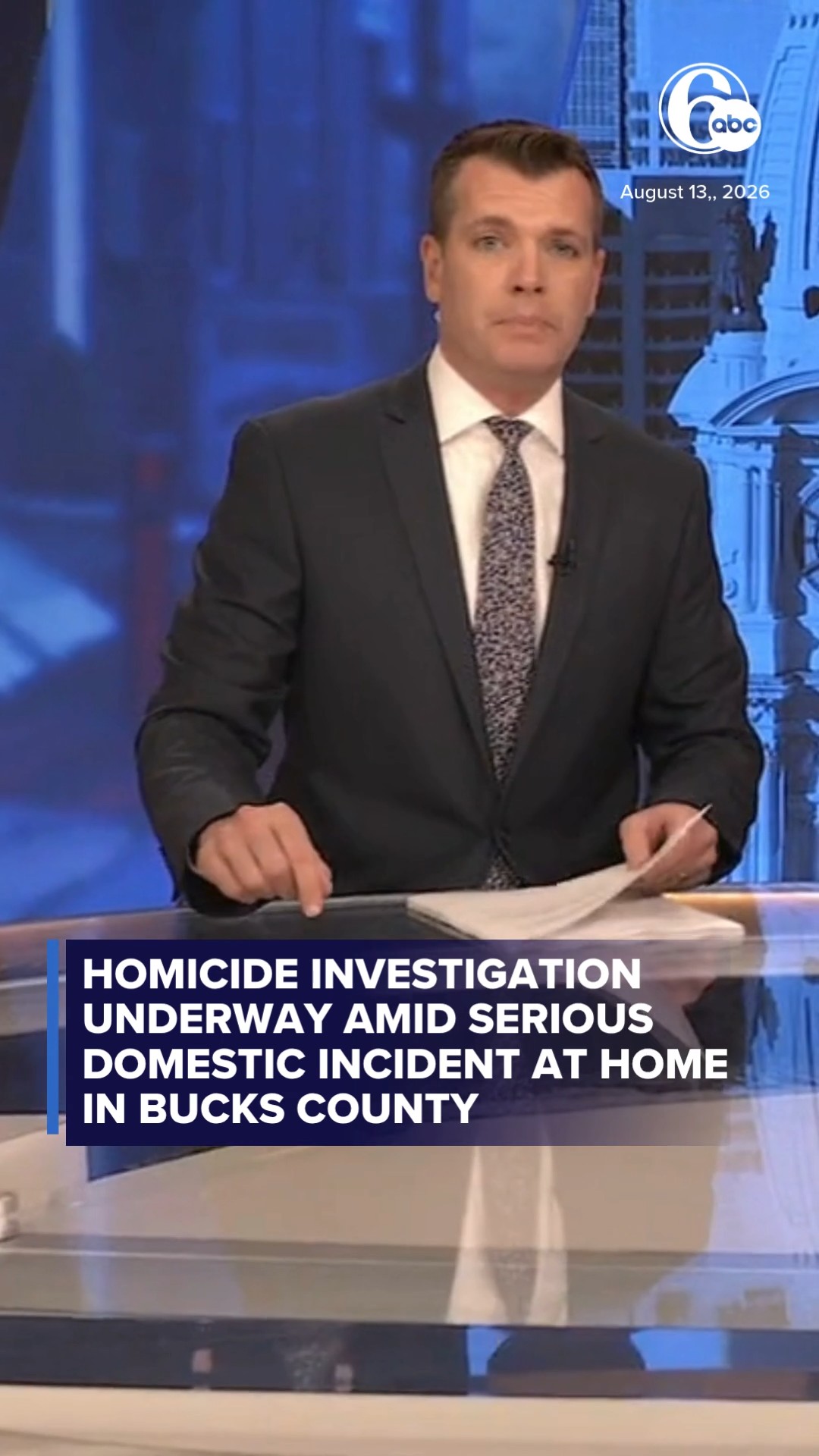 Homicide investigation underway at home in Bucks Co.