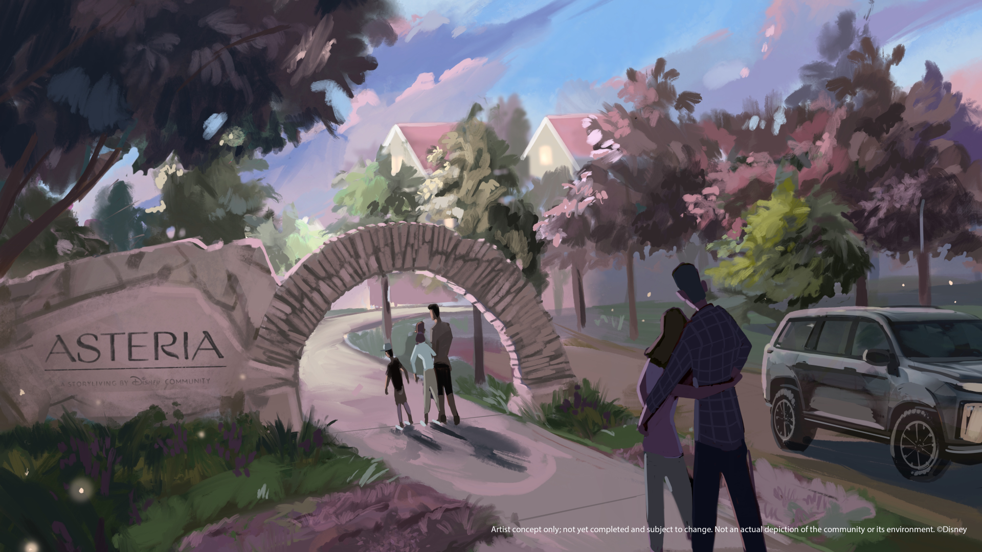 Planned entryway for Asteria