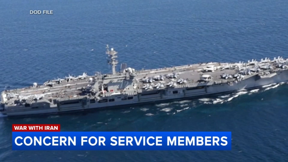 New aircraft carrier heads toward Mideast after reports of issues on long-deployed USS Lincoln