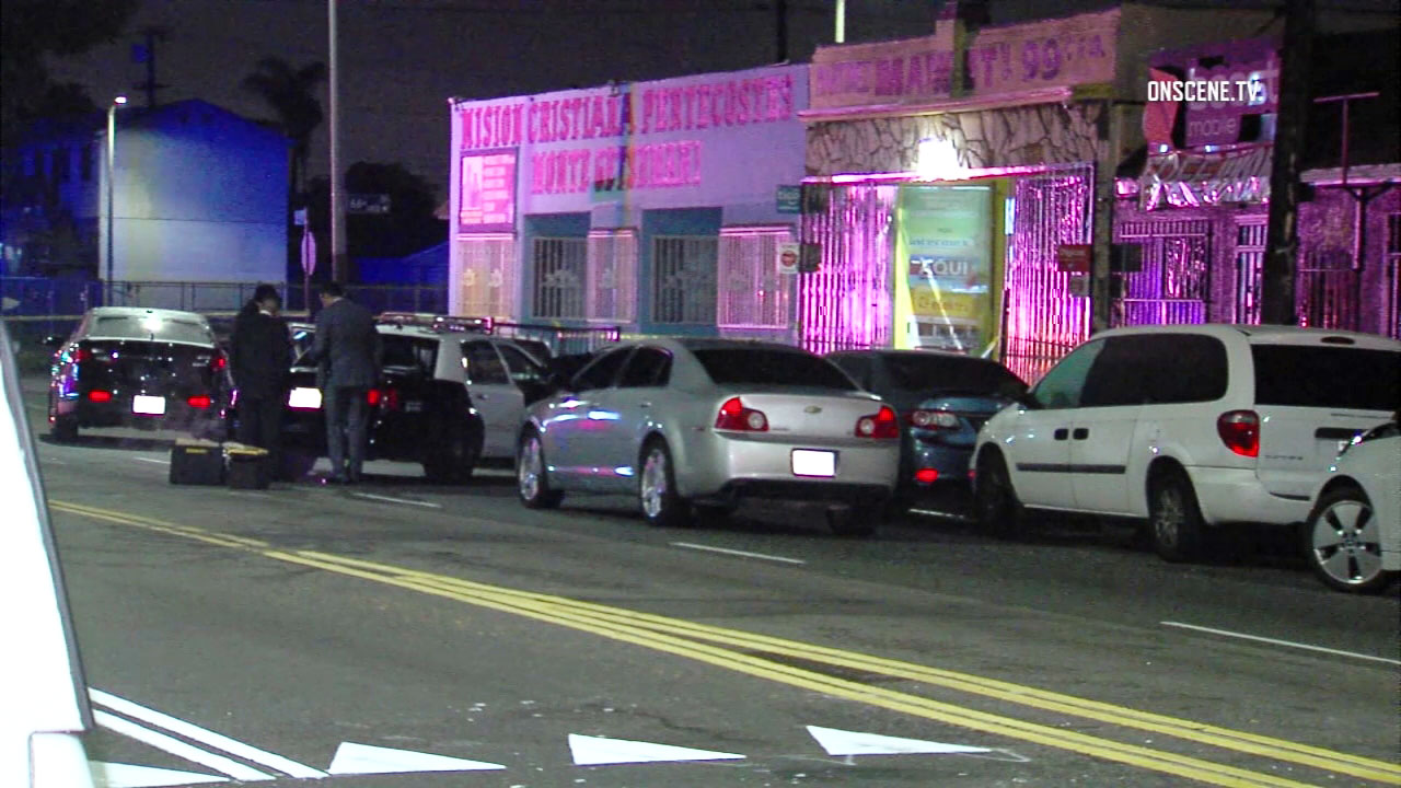 Victim in South LA market robbery, shooting ID'd