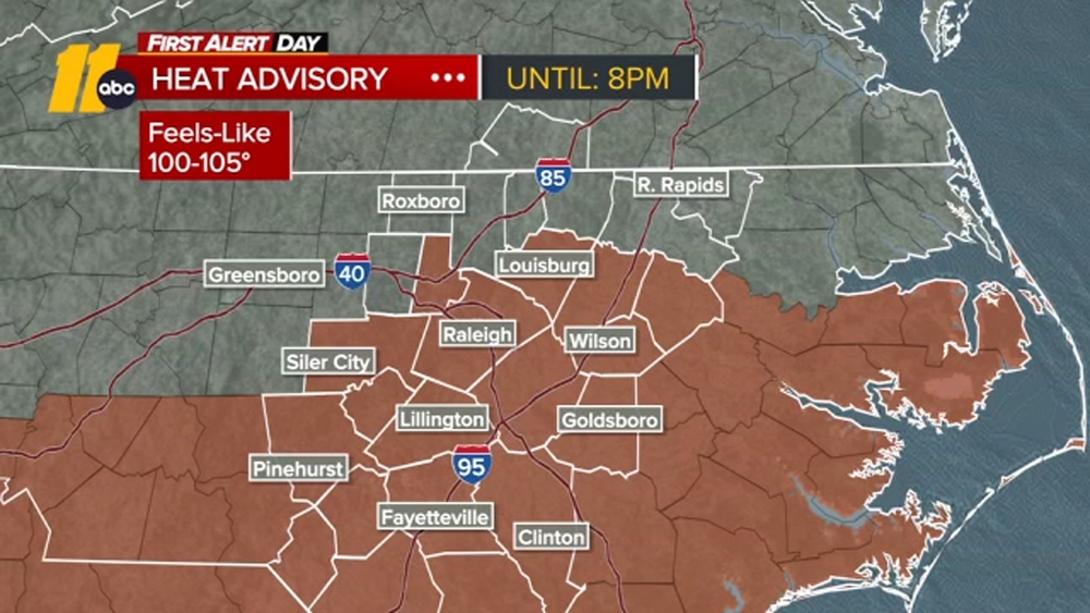 First Alert Weather Afternoon Forecast