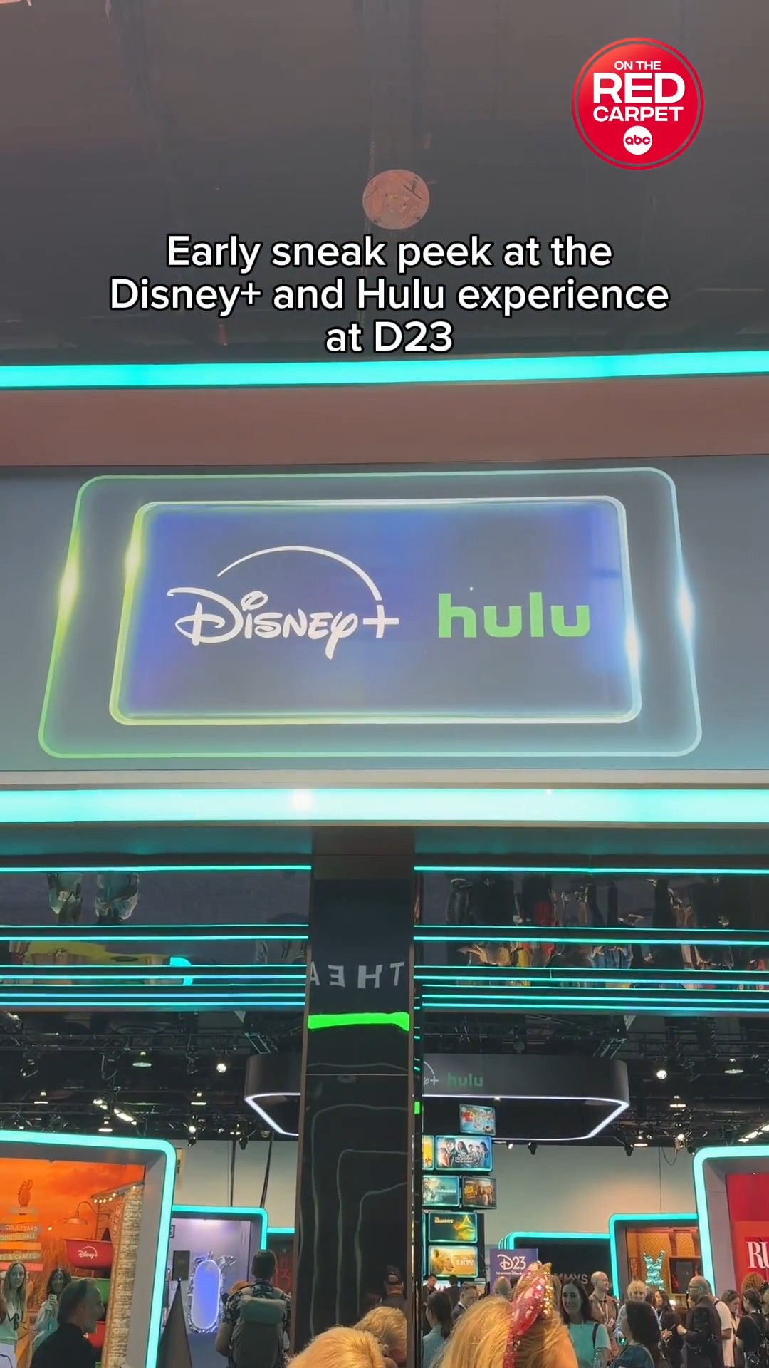 Disney+ and Hulu promises photo-op fun at D23 experience