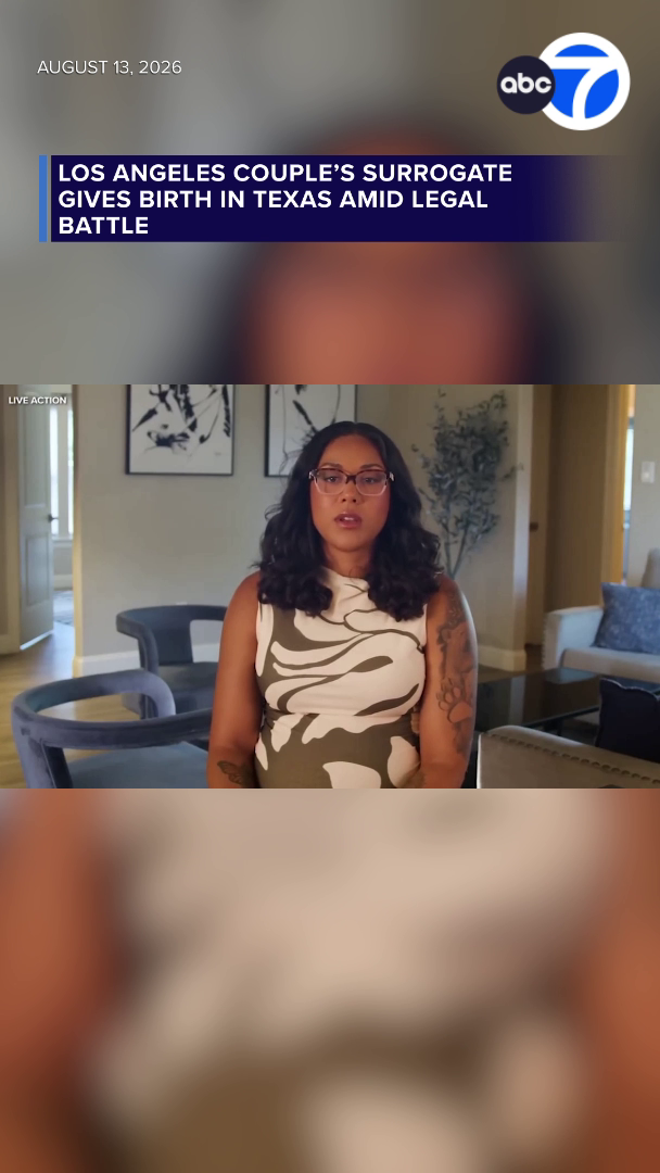 LA couple's surrogate gives birth in Texas amid legal battle