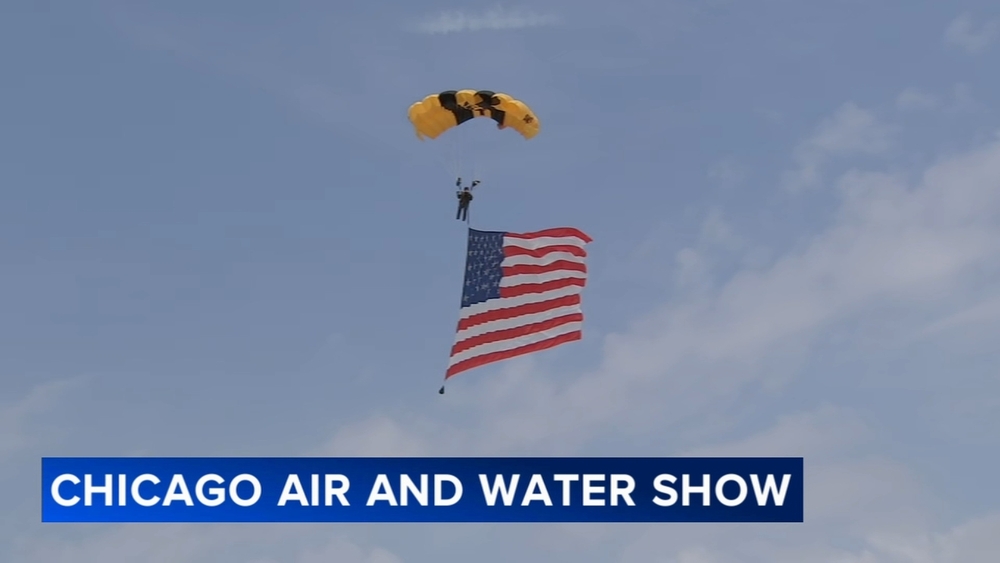 Herb Hunter, voice of Chicago Air & Water Show, joins ABC7 live