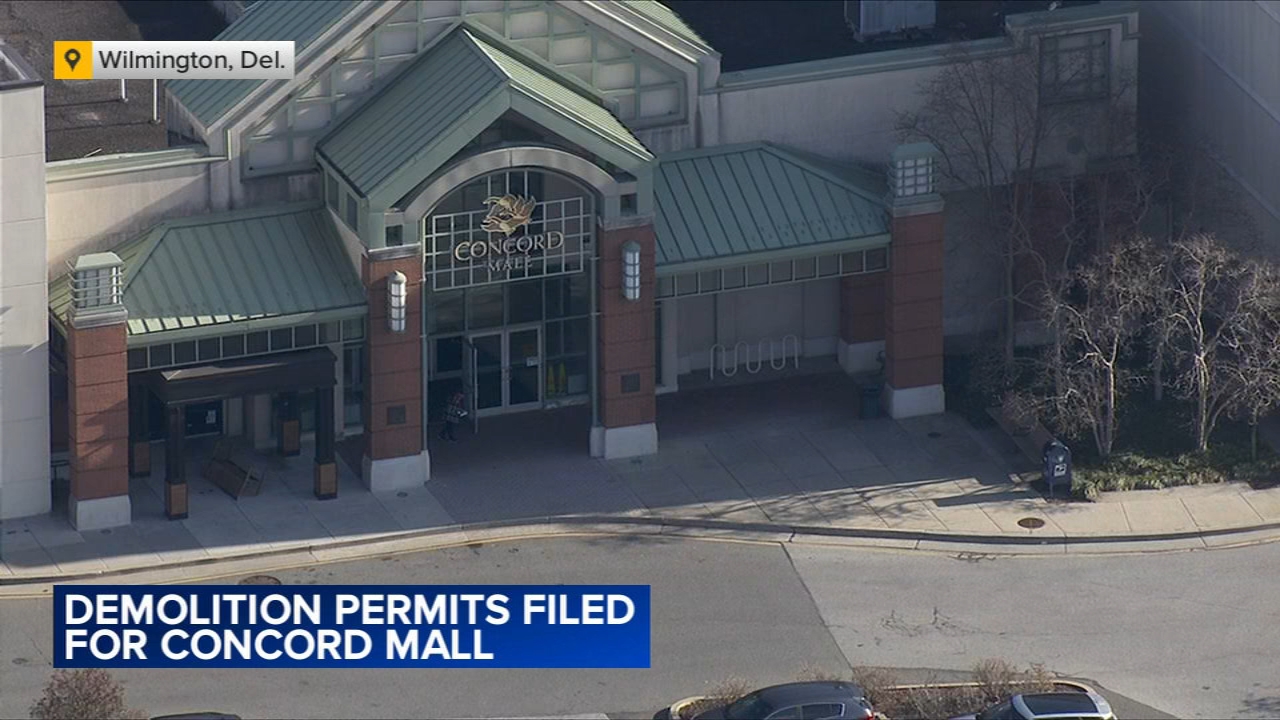 Demolition permits filed for Concord Mall in Wilmington, Delaware