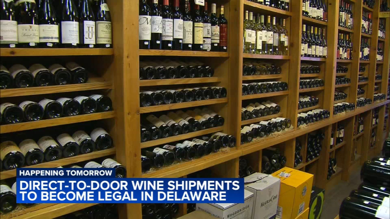 Direct-to-door wine shipments to become legal in Delaware