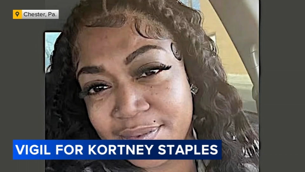 Vigil held for missing Chester woman after car found in Delaware river