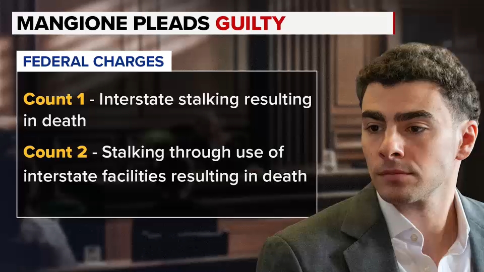 Luigi Mangione Pleads Guilty to Shooting UnitedHealthcare CEO in Shocking Federal Case