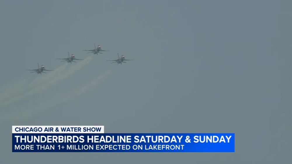 First responders prepare for large crowds at Chicago Air & Water Show