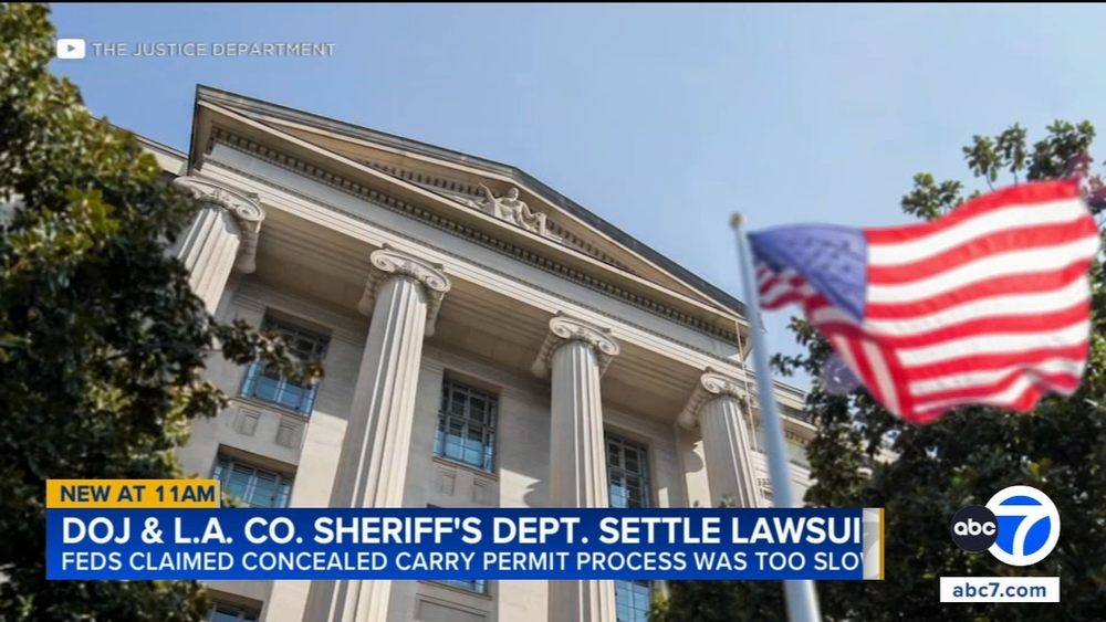 LA Co. Sheriff's Department settles concealed carry lawsuit with DOJ