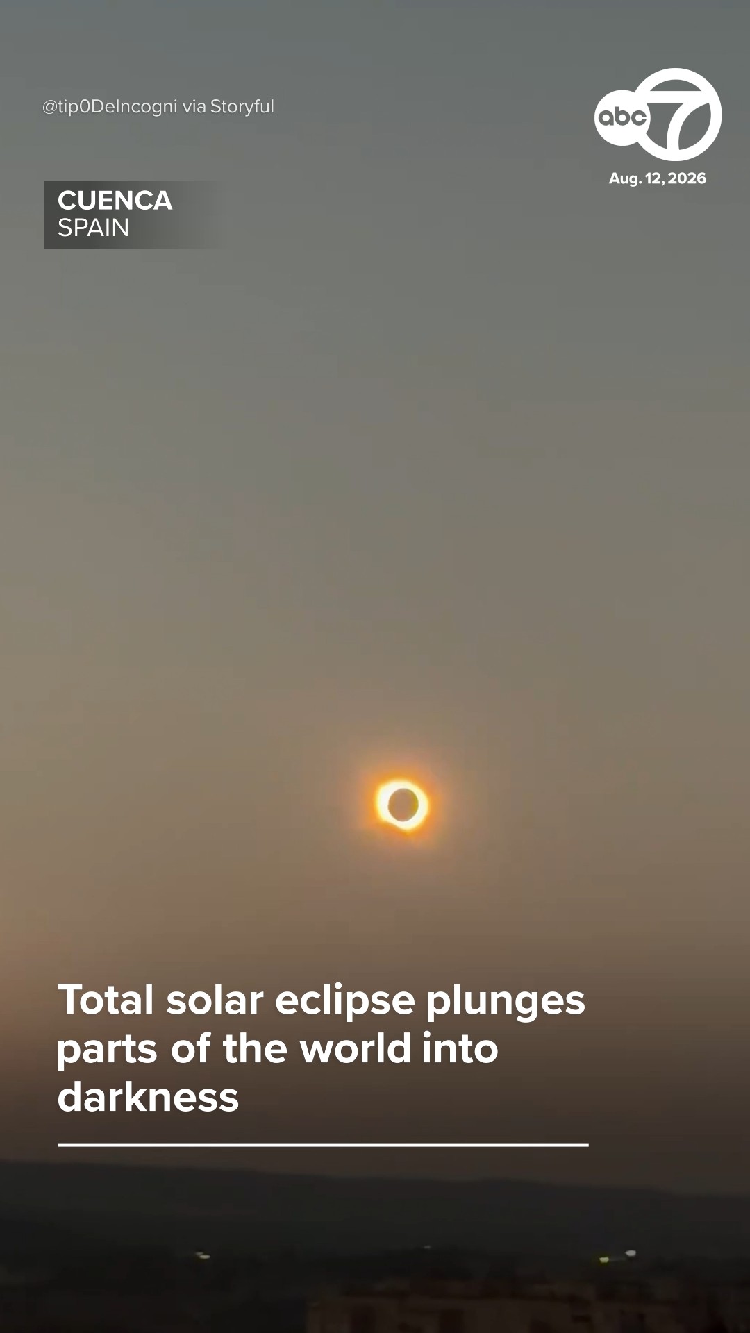 Total solar eclipse plunges part of the world into darkness