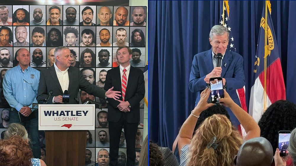 Cooper, Whatley meet with voters, discuss affordability, public safety